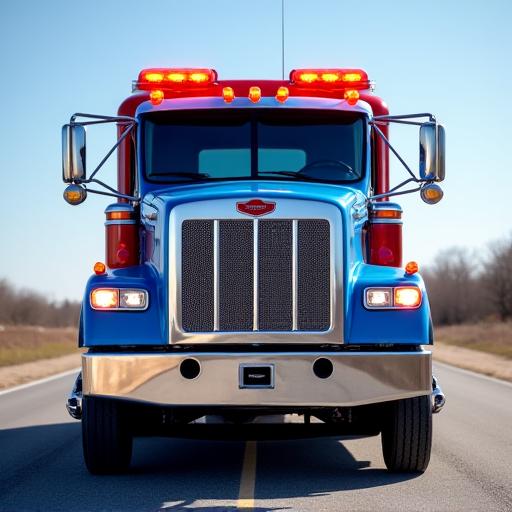 Camion de remorquage d'urgence Argent Haulers