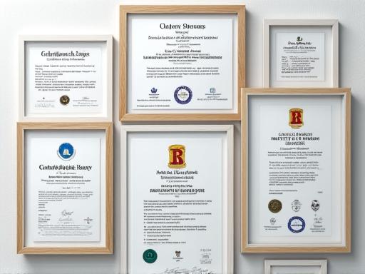 Certifications professionnelles